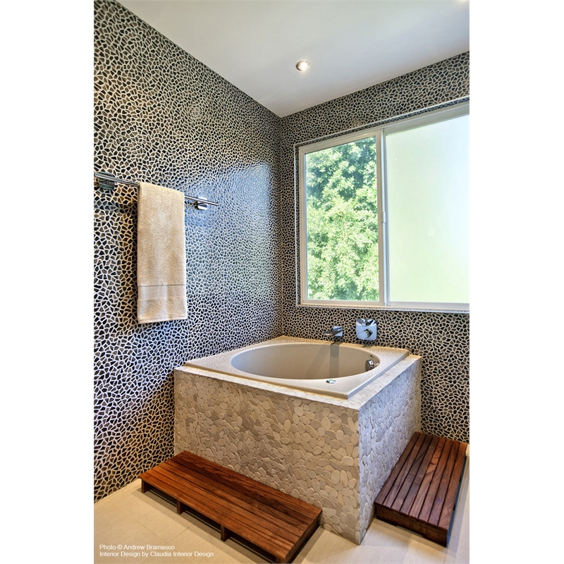 Teakworks4u Elevated Shower Mat in Teak Wood