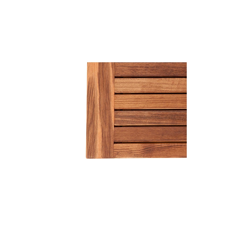 Teakworks4u Bath/Shower Mat with Framed Edges in Teak Wood