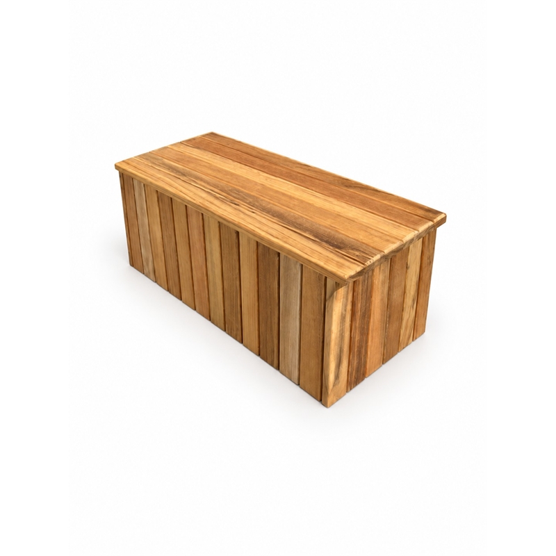 Teakworks4u Portable Single Step/Stool in Teak Wood