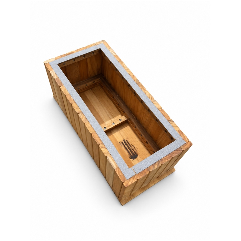 Teakworks4u Portable Single Step/Stool in Teak Wood