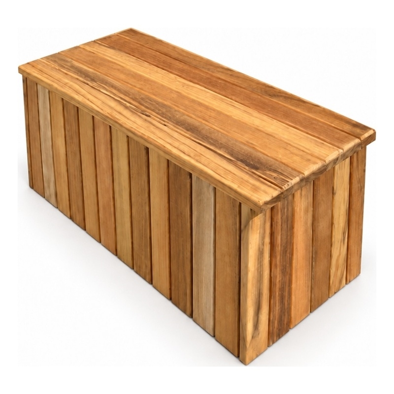 Teakworks4u Portable Single Step/Stool in Teak Wood