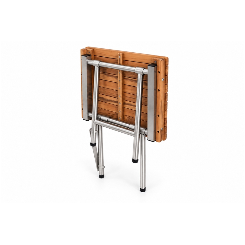 Teakworks4u ADA Compliant Teak Wood Shower Bench w Legs