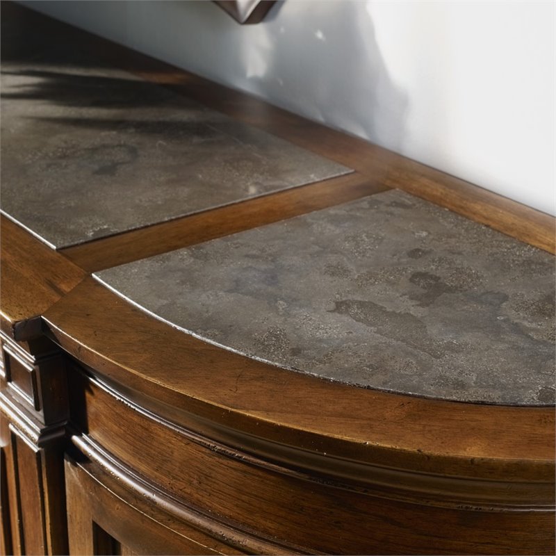 Hooker Furniture Archivist Buffet in Pecan