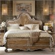Hooker Furniture Chatelet California King Wood Panel Bed in Caramel Froth