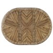 Hooker Furniture Chatelet Round Wood Extendable Dining Table in Vintage White