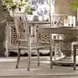 Hooker Furniture Chatelet Fretback Wood Dining Side Chair in Cream Finish