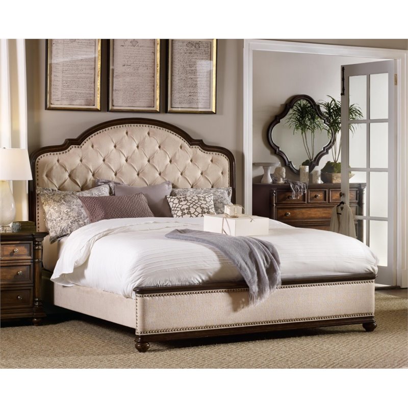 Hooker Furniture Bedroom Leesburg Queen Upholstered Bed