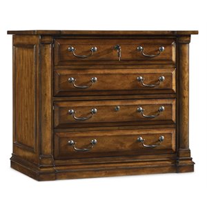 Hooker Furniture Tynecastle 2 Drawer Lateral File in Medium Wood
