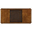 Hooker Furniture Tynecastle Executive Desk in Medium Brown Wood Grain