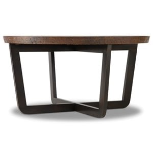 Hooker Furniture Parkcrest 35&quot Round Copper Top Coffee Table