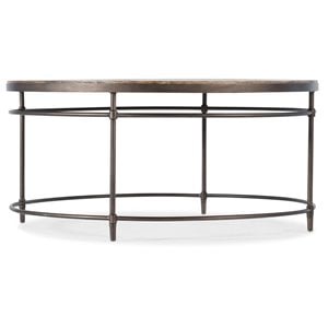 Hooker Furniture St. Armand 38&quot Round Coffee Table in Light Wood