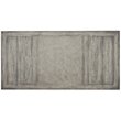 Hooker Furniture Melange Dixon Computer Desk in Distressed Light Gray