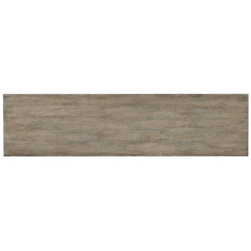 Hooker Furniture Melange Natural Beauty Media Credenza in Medium Wood