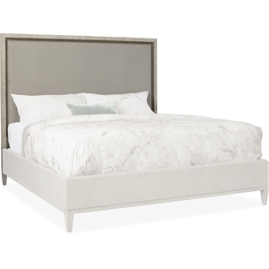 Hooker Furniture Elixir 6/0-6/6 King Upholstered Headboard Only in Gray/Beige