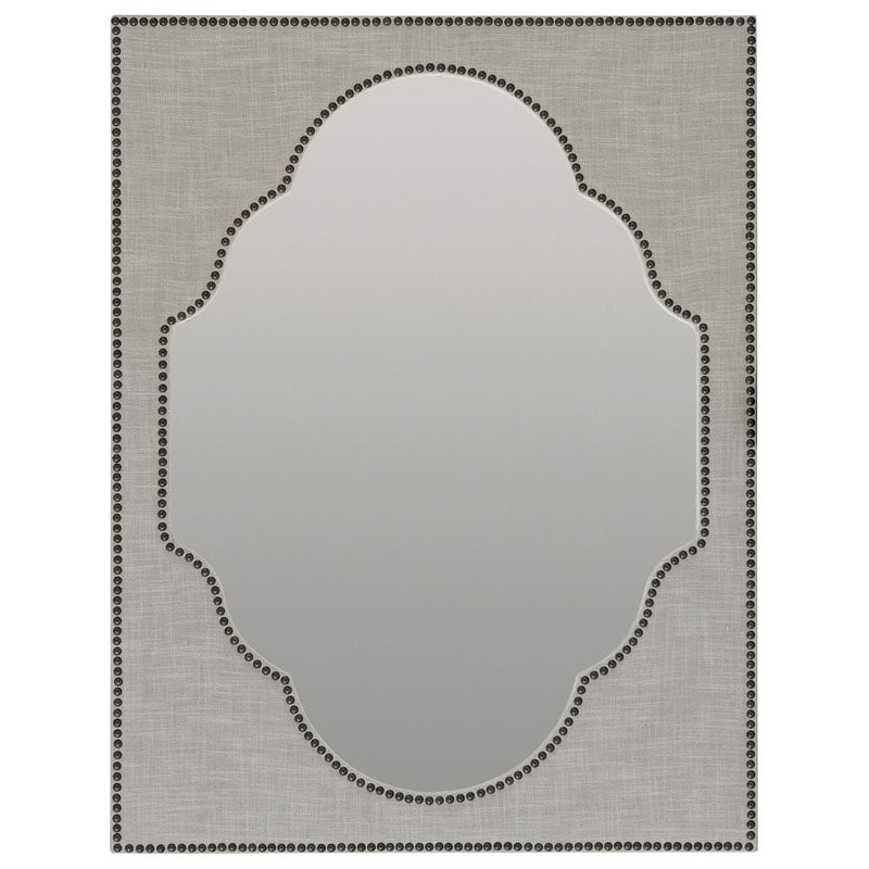 Boheme Nourmand Linen Wrapped Mirror
