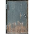 Boheme Salvator Wood Media Console in Distressed Blue by Hooker Furniture