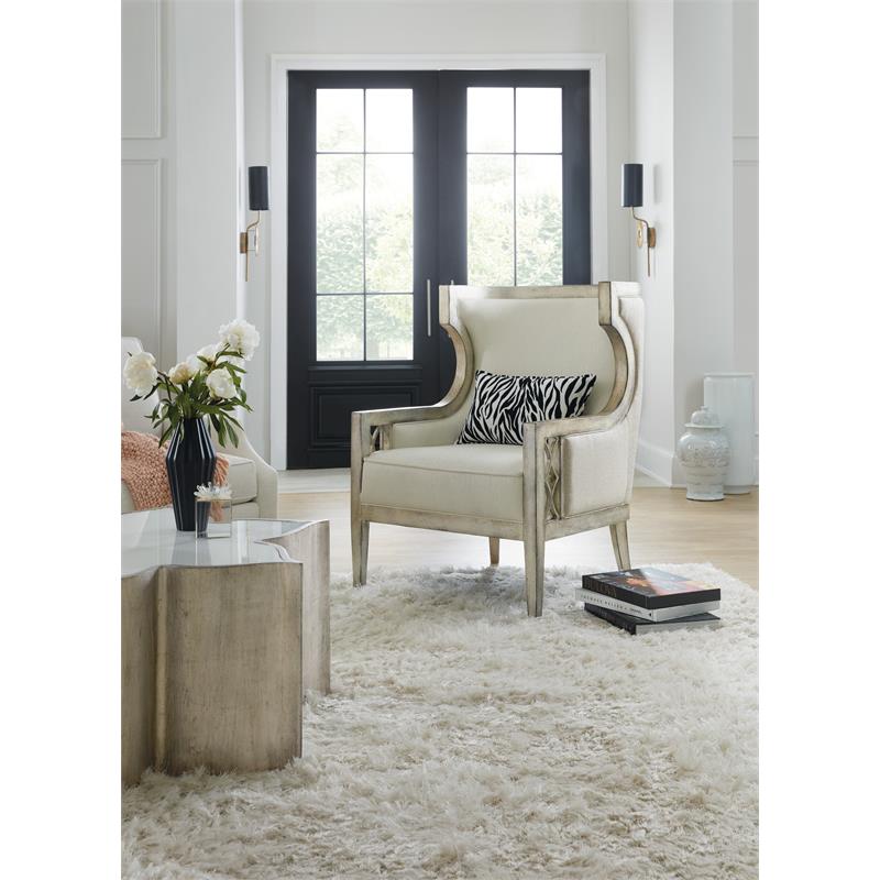 Hooker Furniture Living Room Sanctuary Debutant Wing Chair