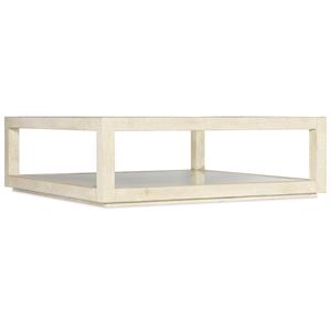 Hooker Furniture Living Room Cascade Square Cocktail Table