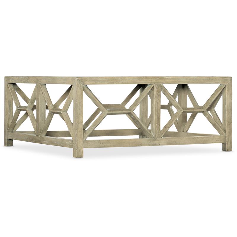 Hooker Furniture Living Room Surfrider Square Cocktail Table