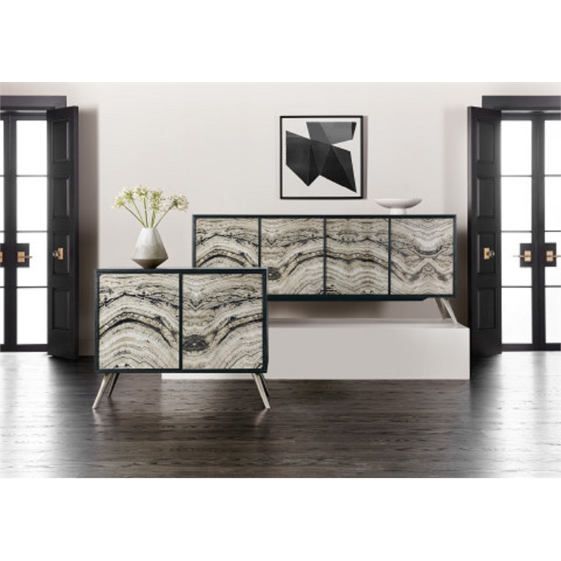 Hooker Furniture Living Room Melange Rockee Two Door Chest