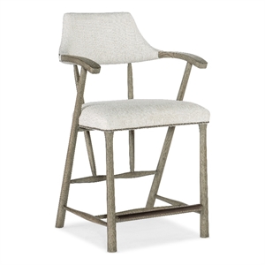 Hooker Furniture Dining Room Linville Falls Stack Rock Counter Stool