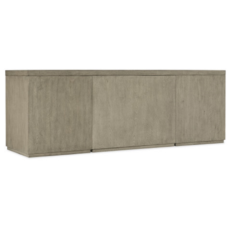 Hooker Furniture Home Office Linville Falls Credenza with Open Desk Cabinet