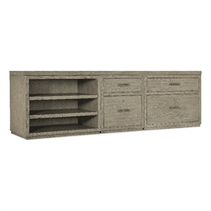 Hooker Furniture Home Office Linville Falls 96&quot Credenza with Lateral File