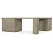 Hooker Furniture Home Office Linville Falls Corner Desk with Lateral File