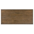 Hooker Furniture Chapman Veneers and Metal Writing Desk in Brown/White
