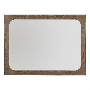 Hooker Furniture Chapman 46.25&quotH Wood Mirror in Brown Finish