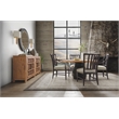 Hooker Furniture Big Sky Veneers and Solid Wood Buffet in Brown