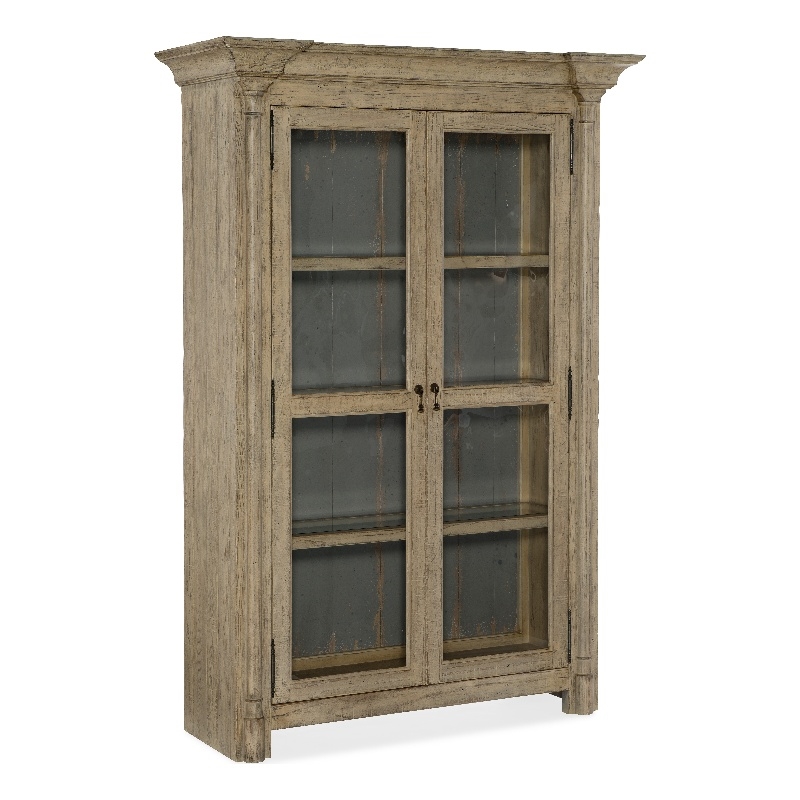 Hooker Furniture Ciao Bella Display Cabinet in Natural