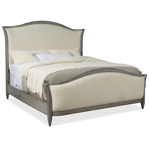Hooker Furniture Ciao Bella Queen Upholstered Bed- Speckled Gray