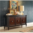 Charleston Wood Entertainment Console in Black Cherry by Hooker Furniture
