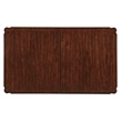Hooker Furniture Charleston Rectangle Wood Dining Table in Black Cherry