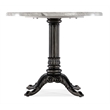 Charleston Stone-Top Bistro Table in Garden Black Finish by Hooker Furniture