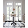 Charleston Stone-Top Bistro Table in Garden Black Finish by Hooker Furniture