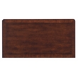 Charleston Three-Drawer Wood Nightstand in Cherry Brown by Hooker Furniture