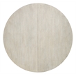 Modern Mood Round Wood Dining Table w/ 18in leaf in Natural by Hooker Furniture