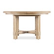 Hooker Furniture Retreat Round Wood Dining Table w/ 20in leaf in Beige