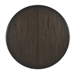 Hooker Furniture Retreat Round Wood Dining Table w/ 20in leaf in Black