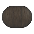 Hooker Furniture Retreat Round Wood Dining Table w/ 20in leaf in Black