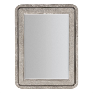 Modern Mood Wood Framed Landscape Mirror in Natural by Hooker Furniture