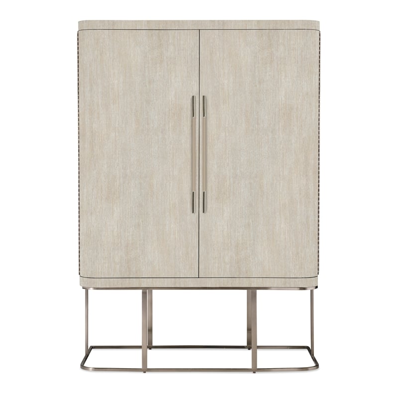 Modern Mood Wood Wardrobe in Natural by Hooker Furniture