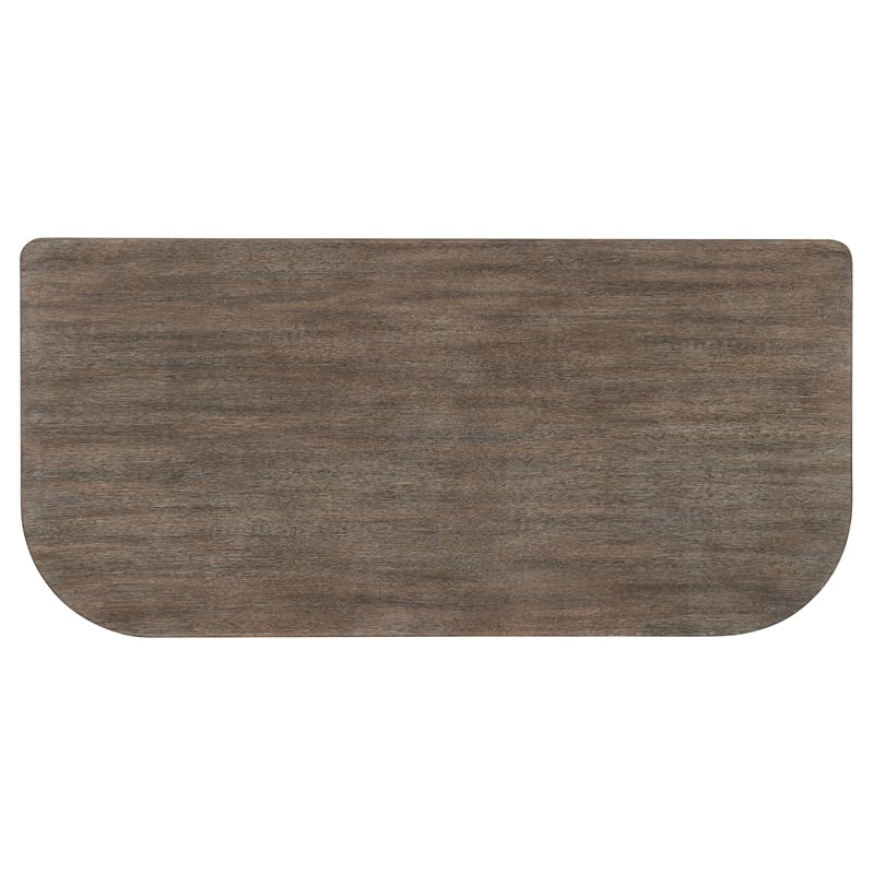 Modern Mood Executive Wood Desk in Brown by Hooker Furniture