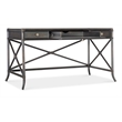 Retreat Pole Rattan Wood Writing Desk in Black by Hooker Furniture