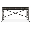 Retreat Pole Rattan Wood Writing Desk in Black by Hooker Furniture