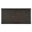 Retreat Pole Rattan Wood Writing Desk in Black by Hooker Furniture