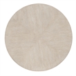 Modern Mood Round Wood End Table in Natural by Hooker Furniture