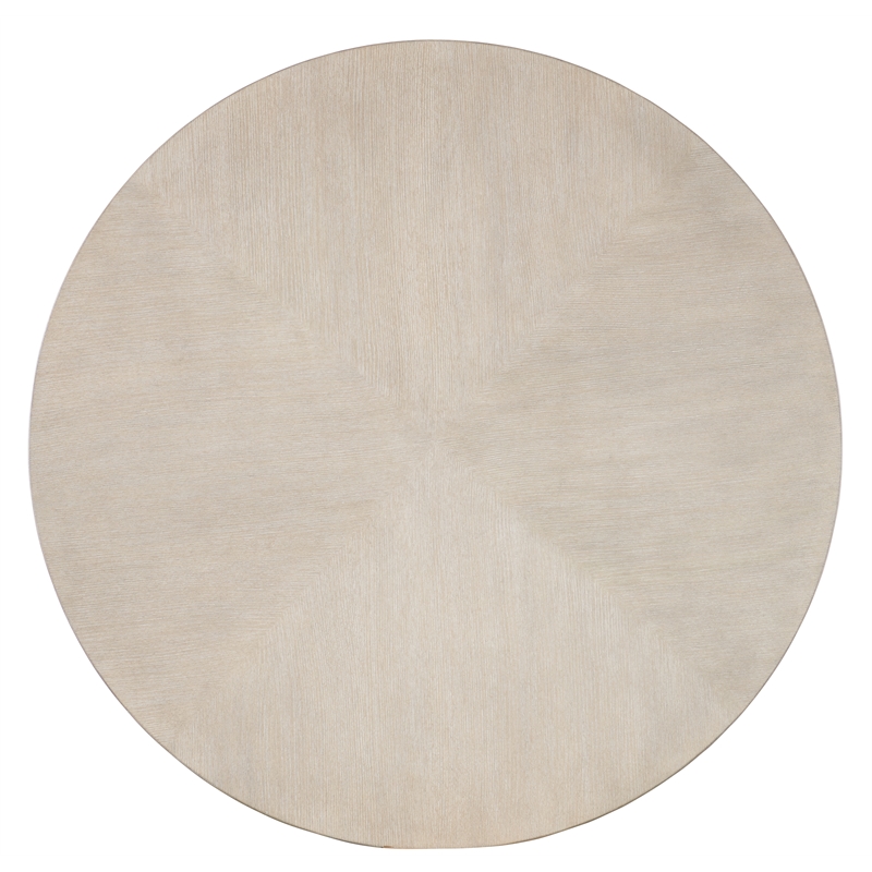 Modern Mood Round Wood Cocktail Table in Natural by Hooker Furniture